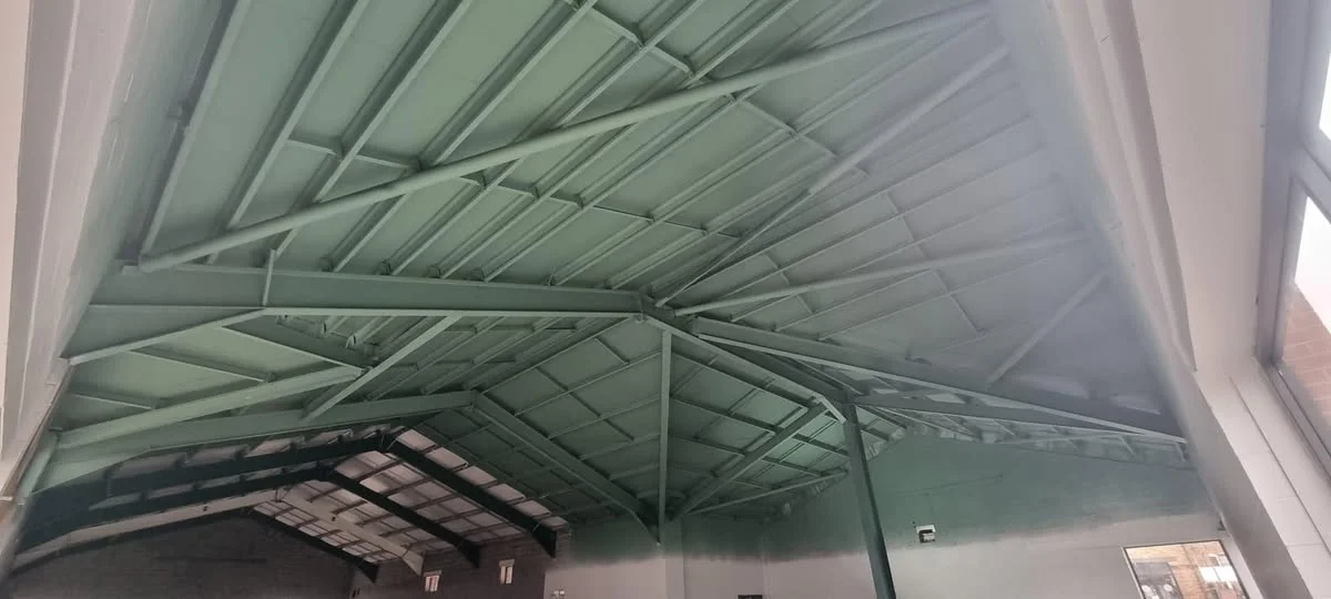 Structural metal paint spraying, Manchester