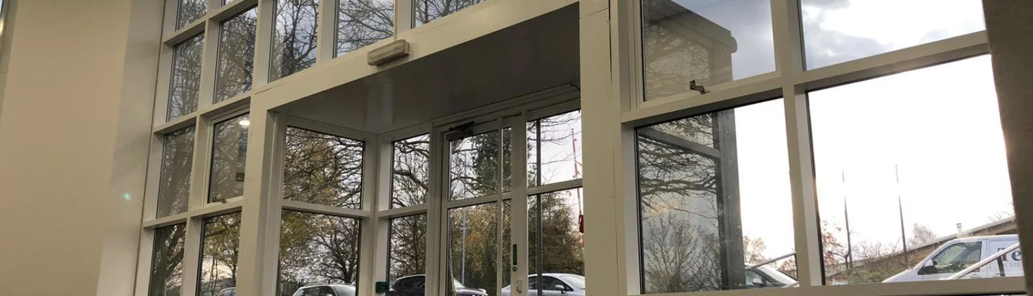 Curtain Wall Respray Carrs House