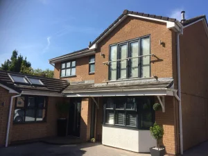 On-site paint spraying projects